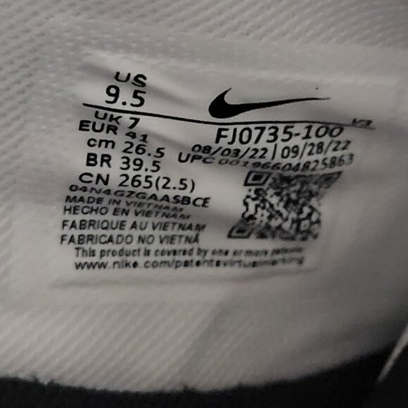 ❤️Nike Air Force 1 Low Shadow Sz 9.5 Womens Shoes Sneaker White Blue FJ0735-100 - Picture 13 of 13